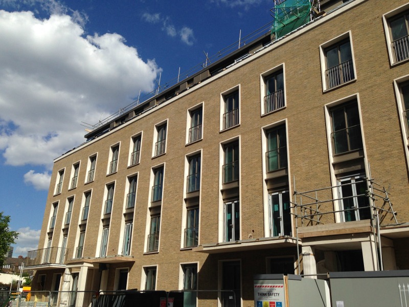 The construction of Ebury Square, Ebury Street